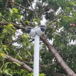 Un système de vidéosurveillance HD enregistrent 24h/24 les images du parking.